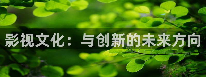 青丝瓜视频：影视文化：与创新的未来方向